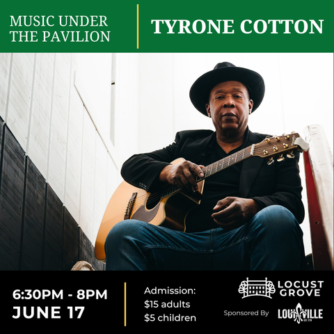 Music Under the Pavilion - Tyrone Cotton