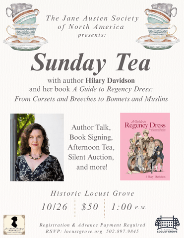 JASNA Sunday Tea