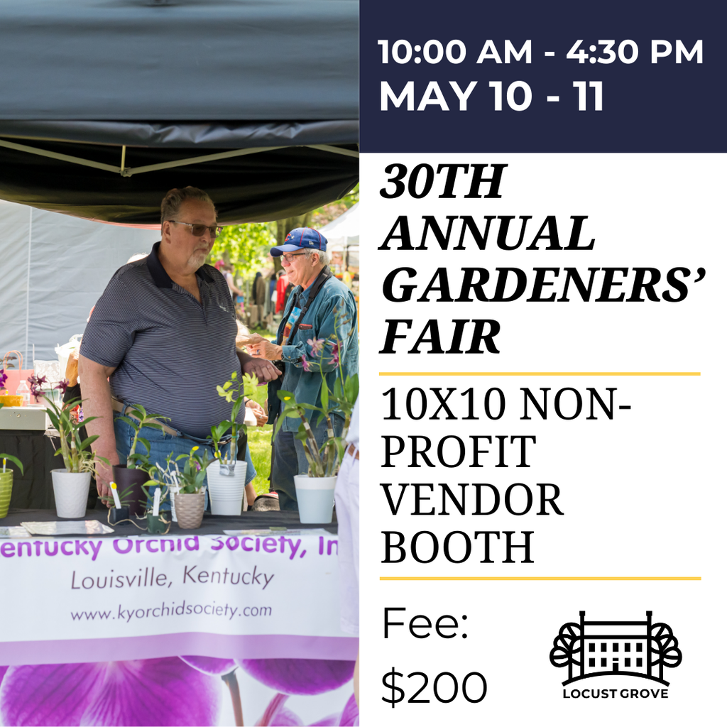 2025 Gardeners' Fair Non-Profit Product Booth