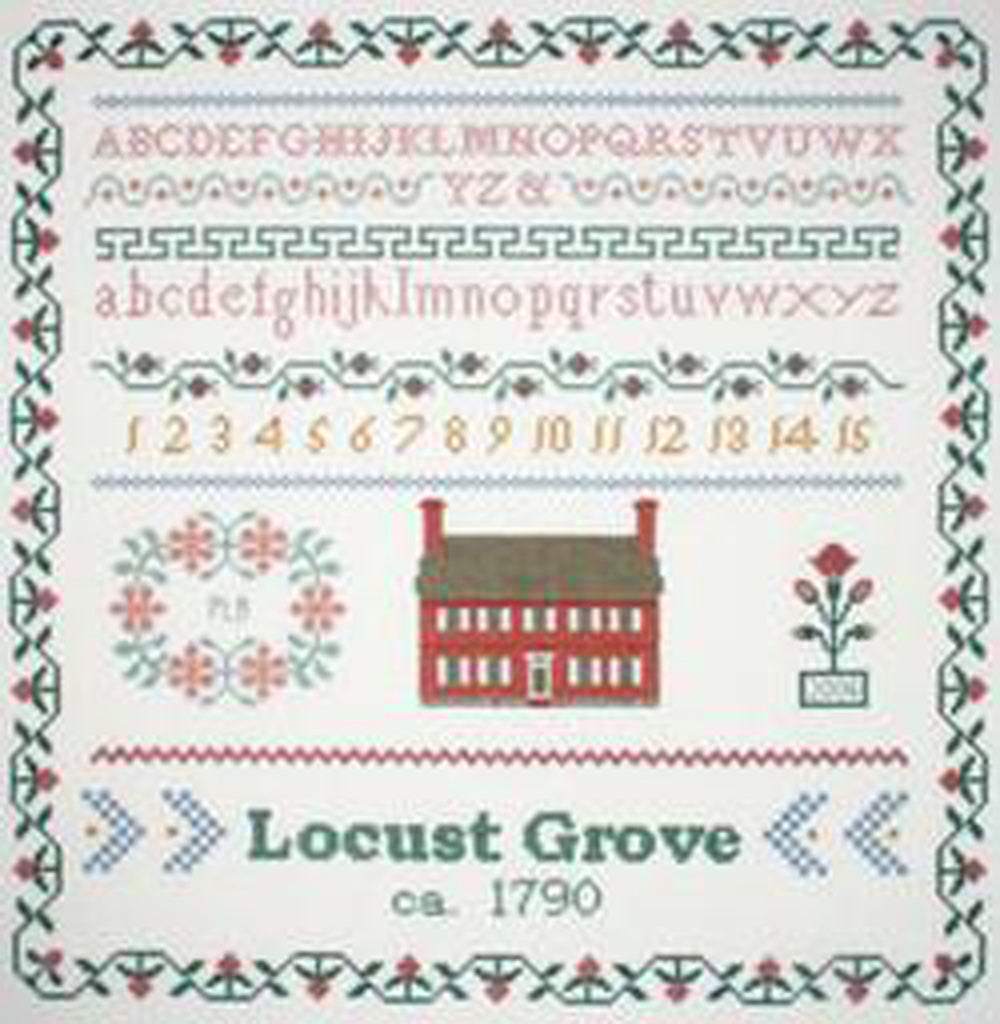 Locust Grove Sampler Counted Cross Stitch Kit