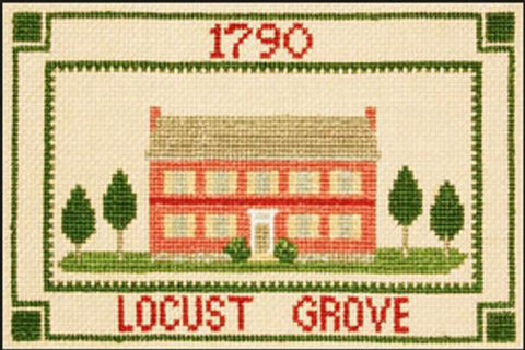 Locust Grove ABC Counted Cross Stitch Kit